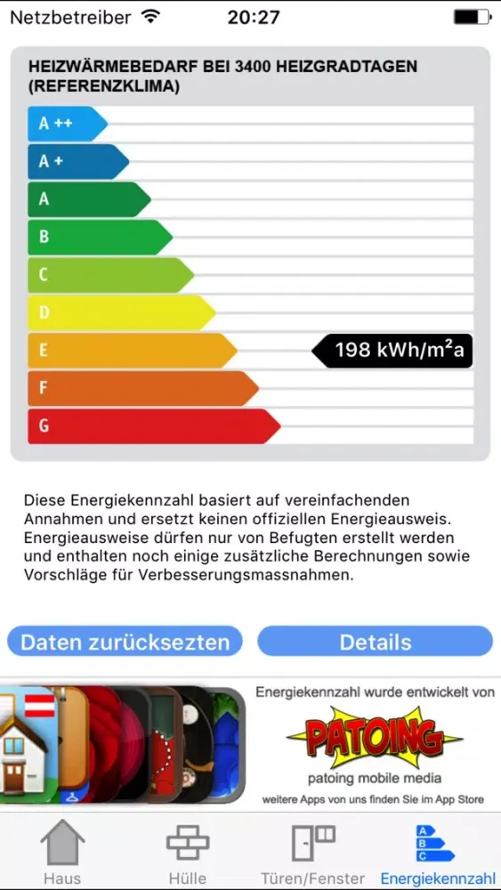 صور Energiekennzahl