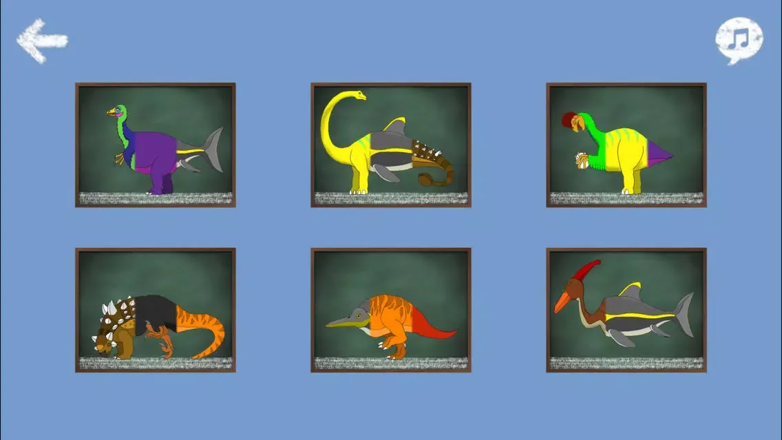 Tangkapan layar Match Dinos Preschool
