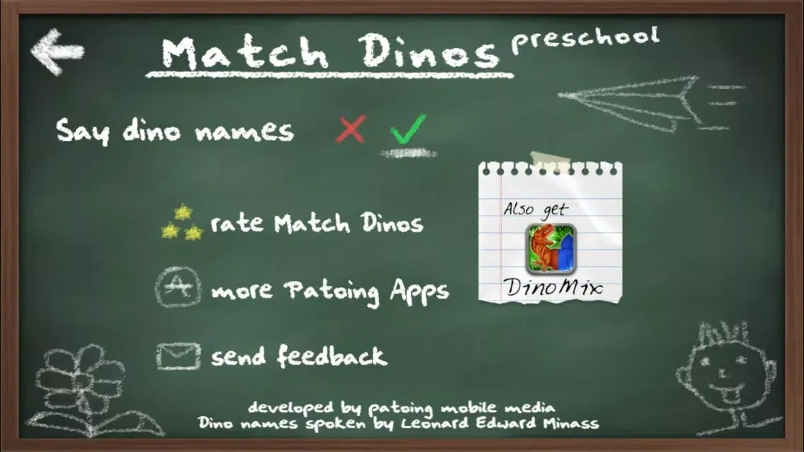 Tangkapan layar Match Dinos Preschool