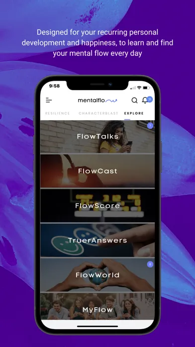 MentalFlow - Your Best Self. スクリーンショット
