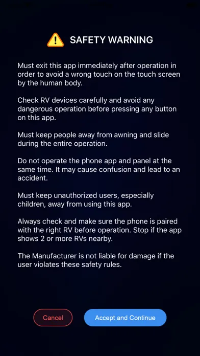 iRVcontrol Screenshots