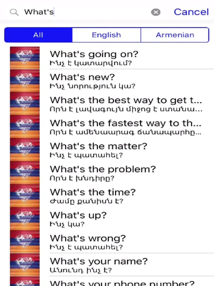Скриншоты Armenian Phrases Diamond 4K Edition iPad 