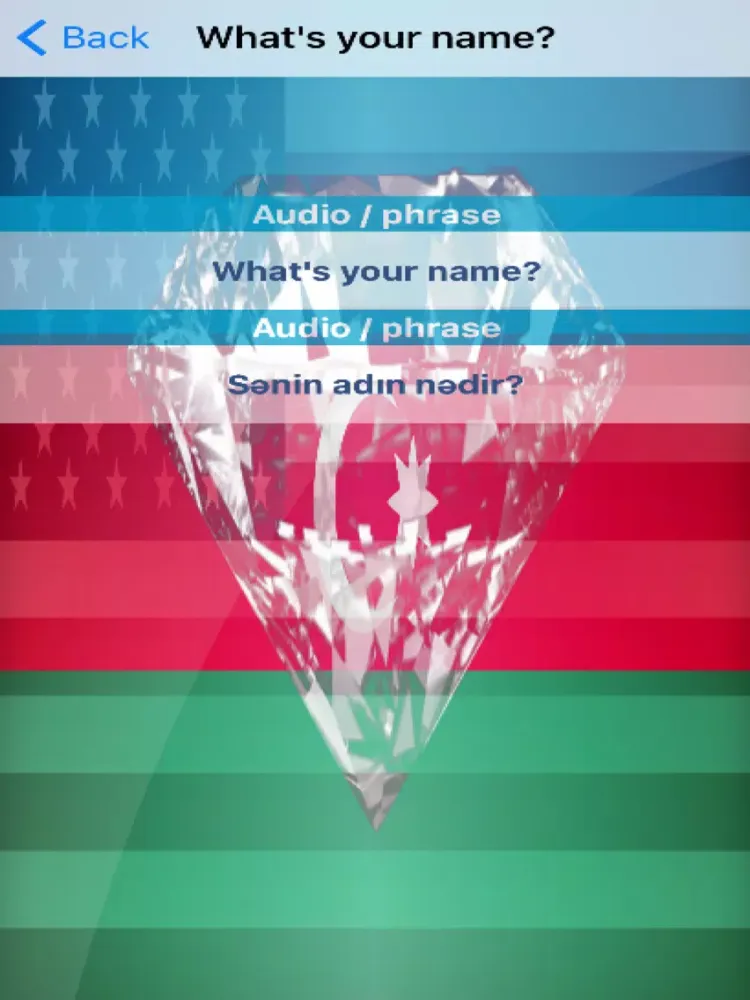 Скриншоты Azerbaijani Phrases Diamond 4K Edition iPad 