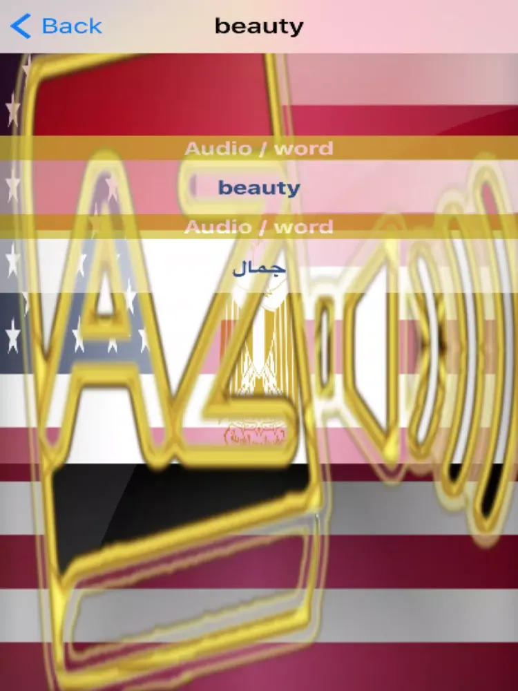 صور Arabic Dictionary GoldEdition iPad 