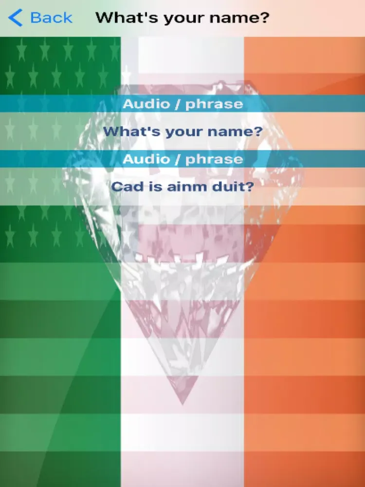 Скриншоты Irish Phrases Diamond 4K Edition iPad 