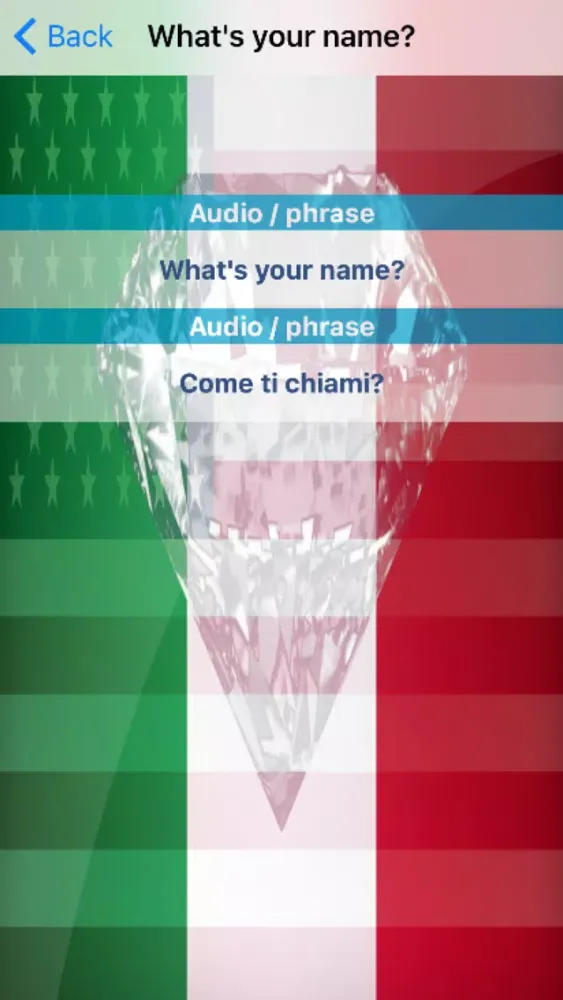 Italian Phrases Screenshots