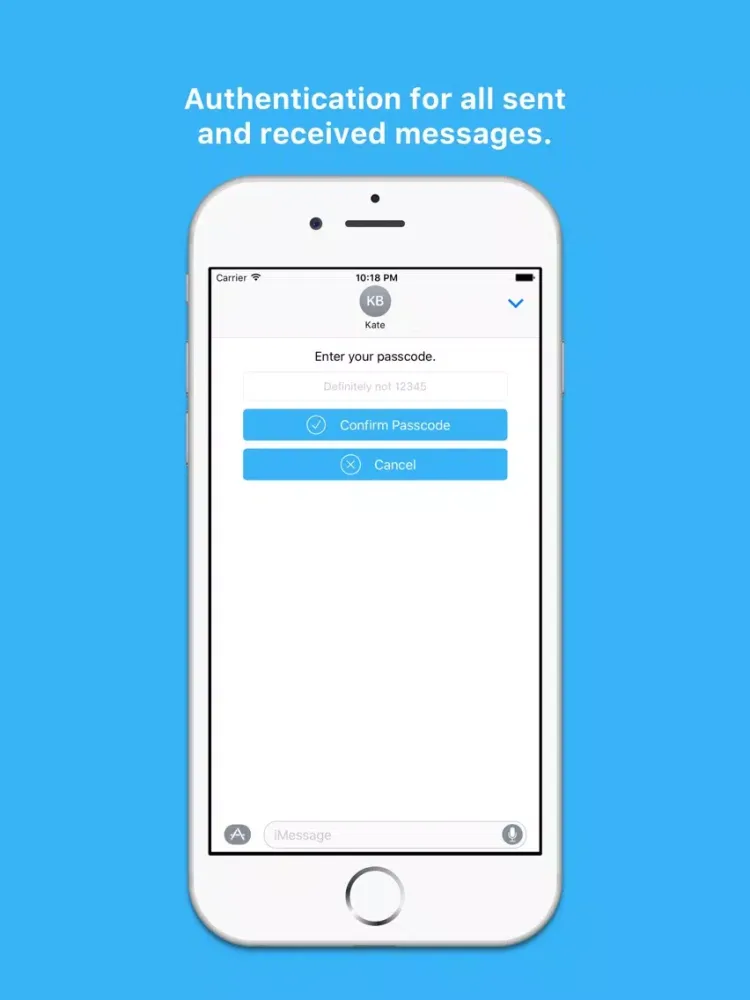 Secretly Messaging iPad  Screenshots
