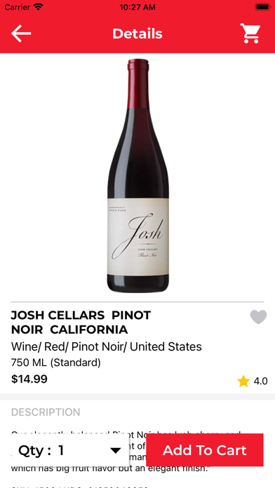 Brady's Wine Warehouse应用截图