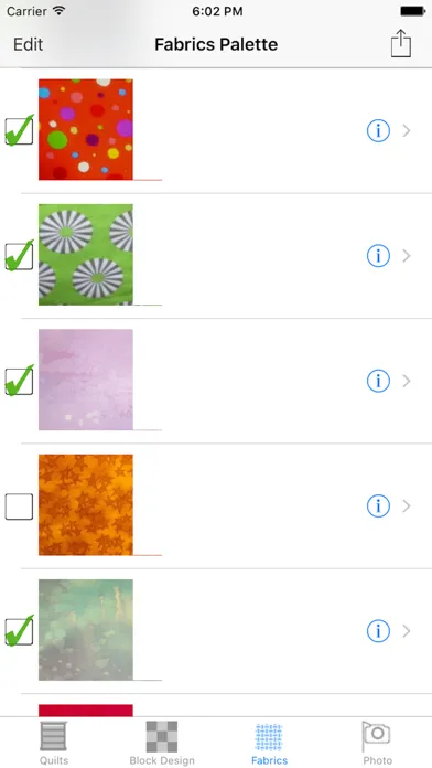 Quilt Wizard スクリーンショット