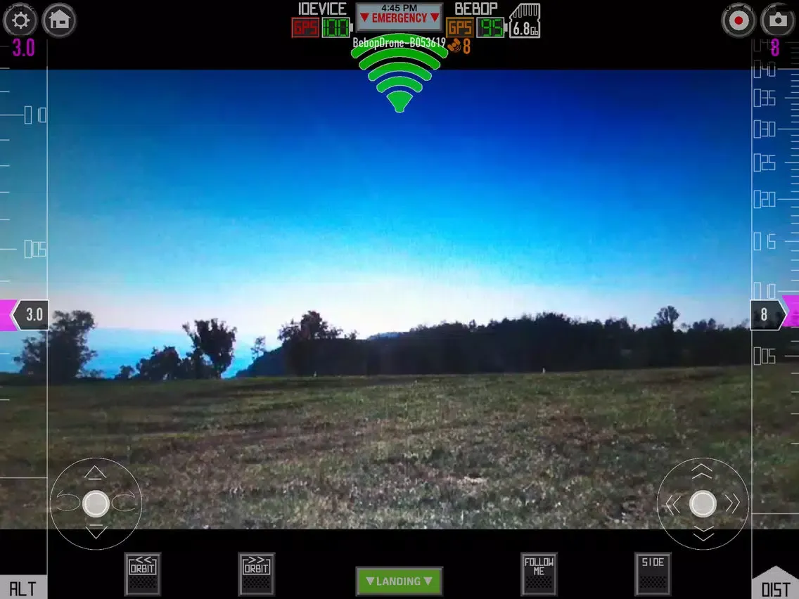 Zrzuty ekranu Autopilot For Bebop iPad 