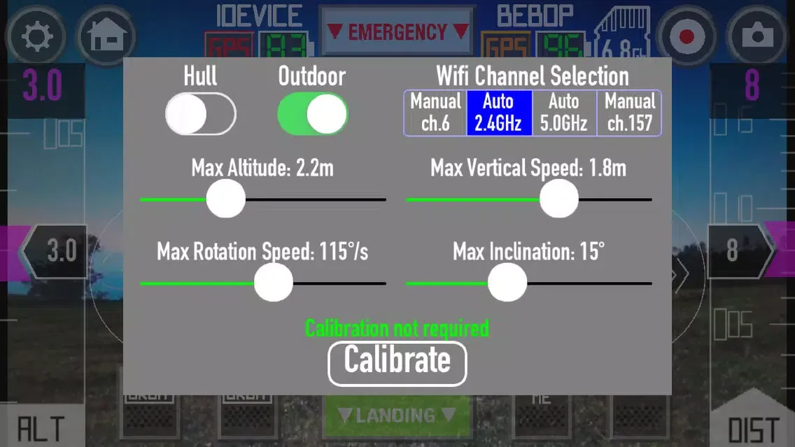 Zrzuty ekranu Autopilot For Bebop