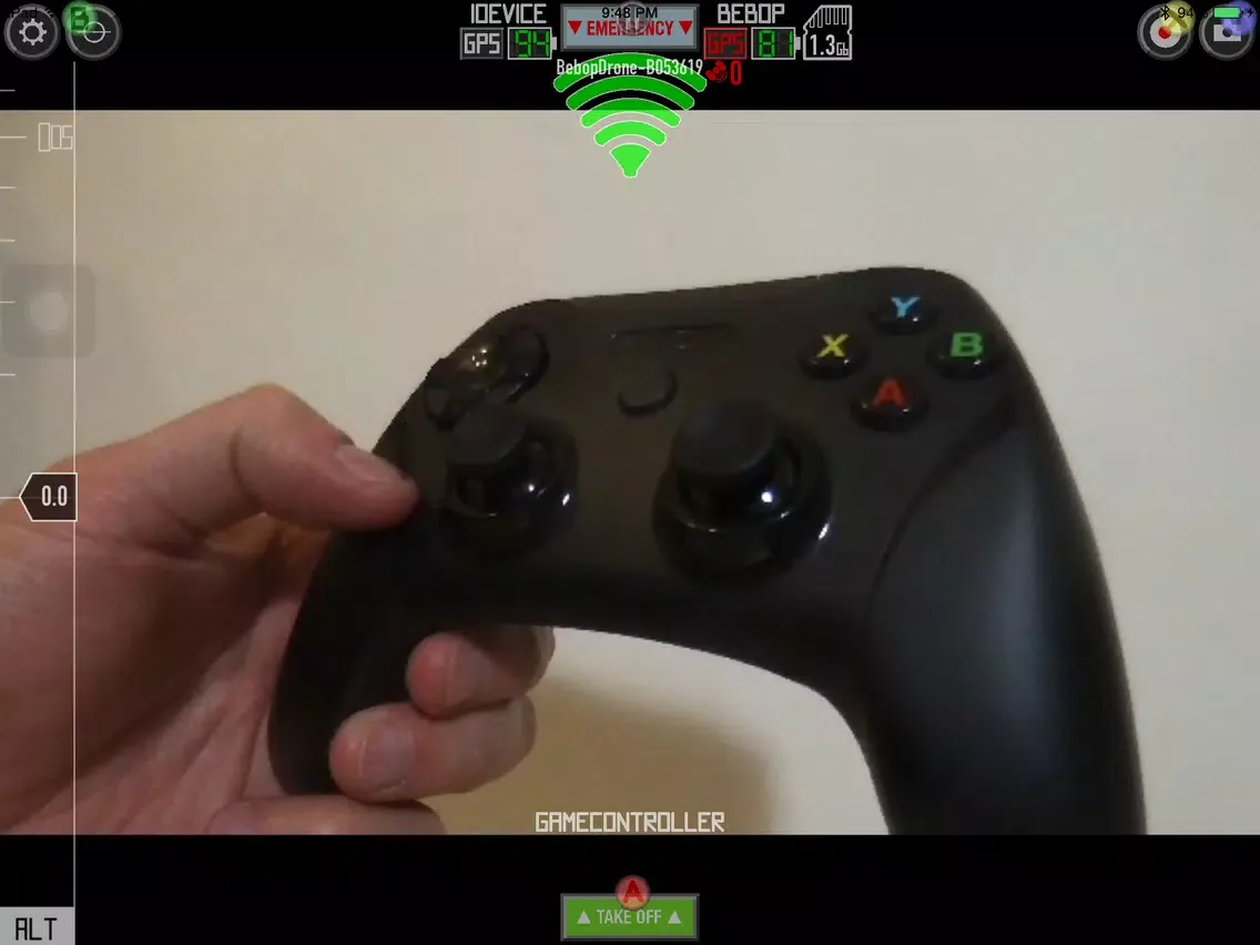Zrzuty ekranu Controller For Bebop iPad 