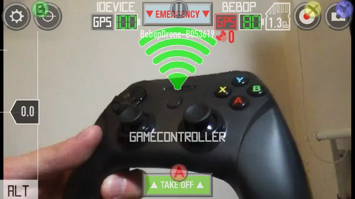 Zrzuty ekranu Controller For Bebop