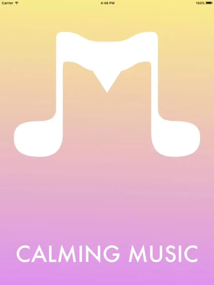 Capturas de tela do Calming Music: Nature Sounds Radios iPad 