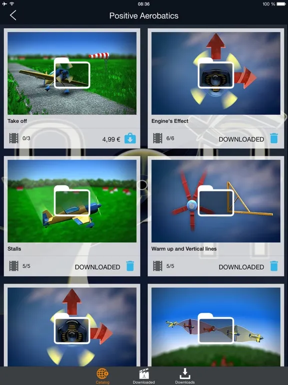 Zrzuty ekranu Academy of Aerobatics iPad 