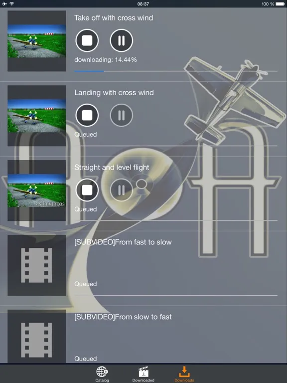 Zrzuty ekranu Academy of Aerobatics iPad 