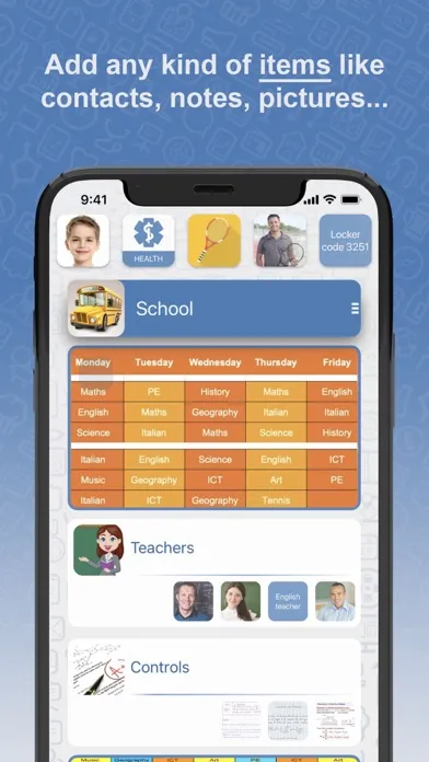 Captures d'écran de KeepLink: Organize your Life