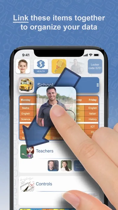 Captures d'écran de KeepLink: Organize your Life