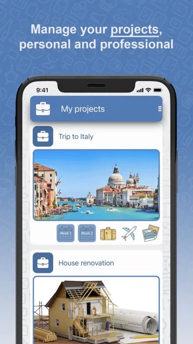 Captures d'écran de KeepLink: Organize your Life