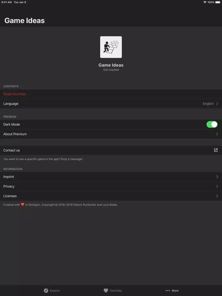 Скриншоты Game Ideas – Get inspired iPad 