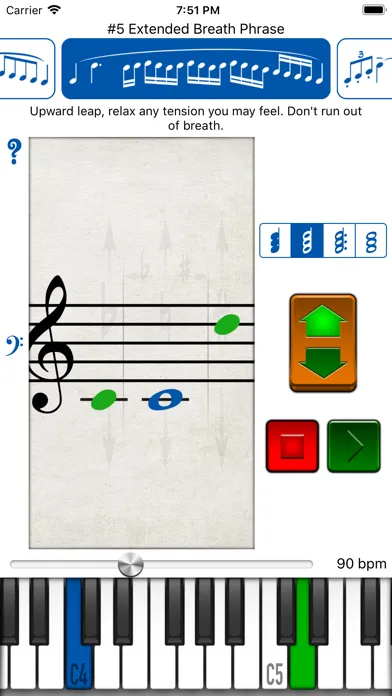 Capturas de pantalla de Vocal Exercises
