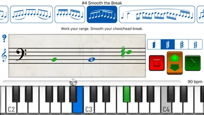 Capturas de pantalla de Vocal Exercises