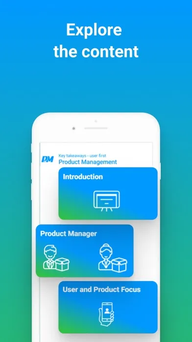 Captures d'écran de Product Management Course - KT