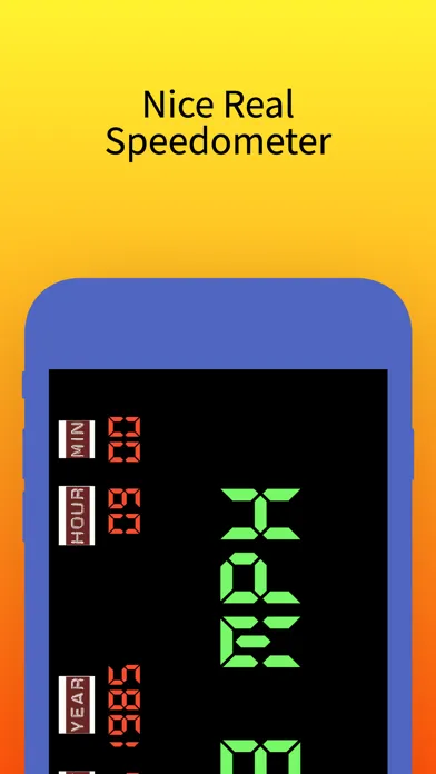 Captures d'écran de 88 MPH - DeLorean Speedometer