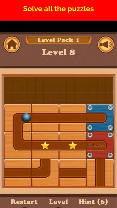 Roll Ball Escape سکرین شاٹس