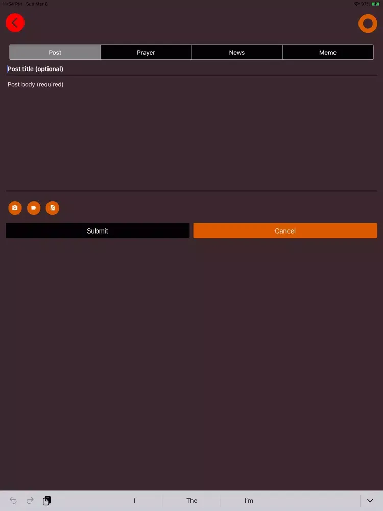 Armor of God (AOG) iPad 应用截图