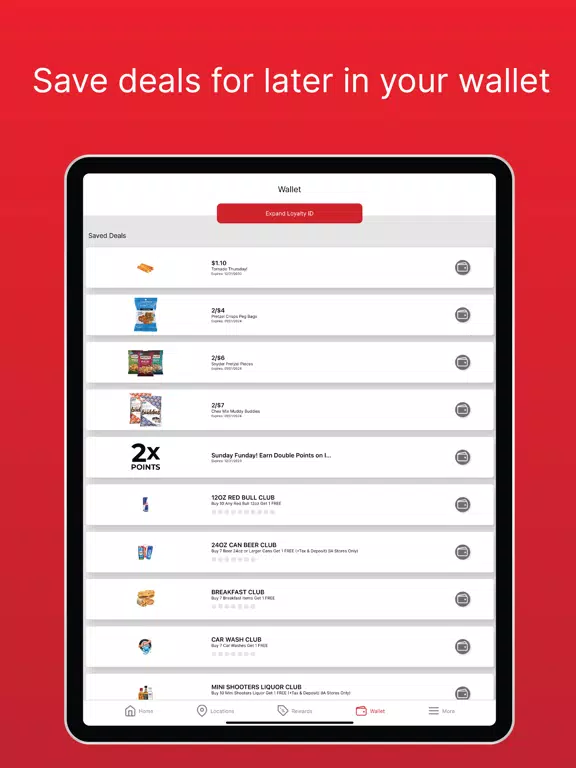 Скриншоты Big 10 Mart Rewards iPad 