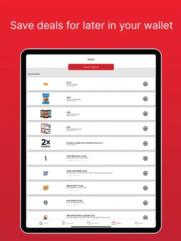 Big 10 Mart Rewards iPad 应用截图