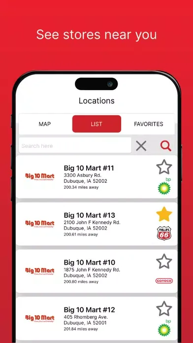 Big 10 Mart Rewards应用截图