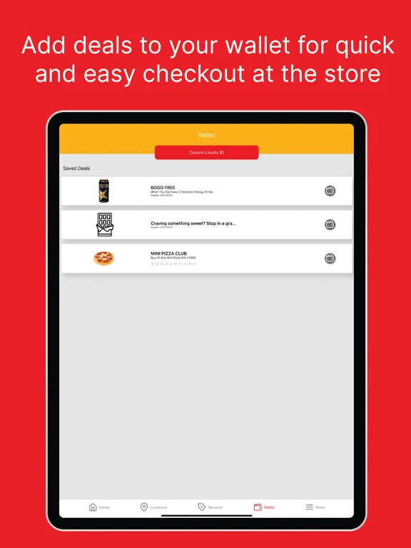 BJ's Food & Fuel iPad  Screenshots