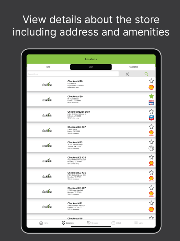 Screenshot di Checkout Food Stores iPad 