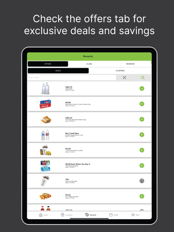 Screenshot di Checkout Food Stores iPad 