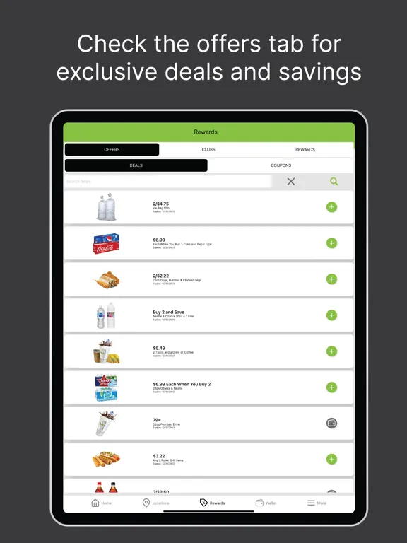 صور Checkout Food Stores iPad 