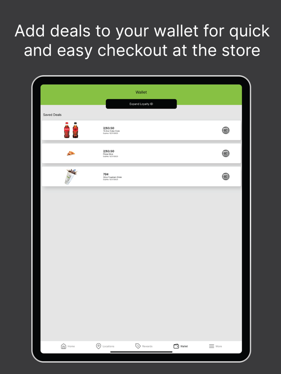 Screenshot di Checkout Food Stores iPad 