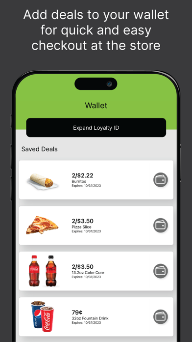 Screenshot di Checkout Food Stores