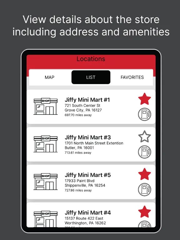 ภาพหน้าจอของ My Jiffy Rewards iPad 