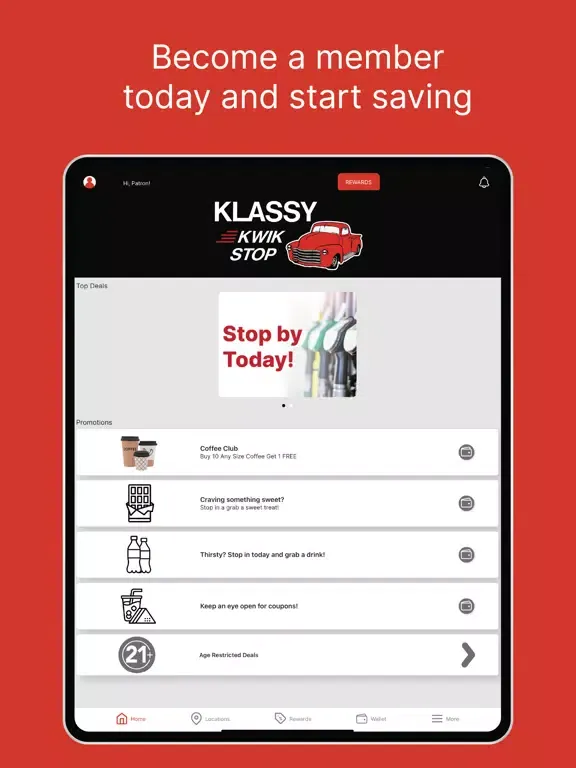 صور Klassy Kwik Rewards iPad 