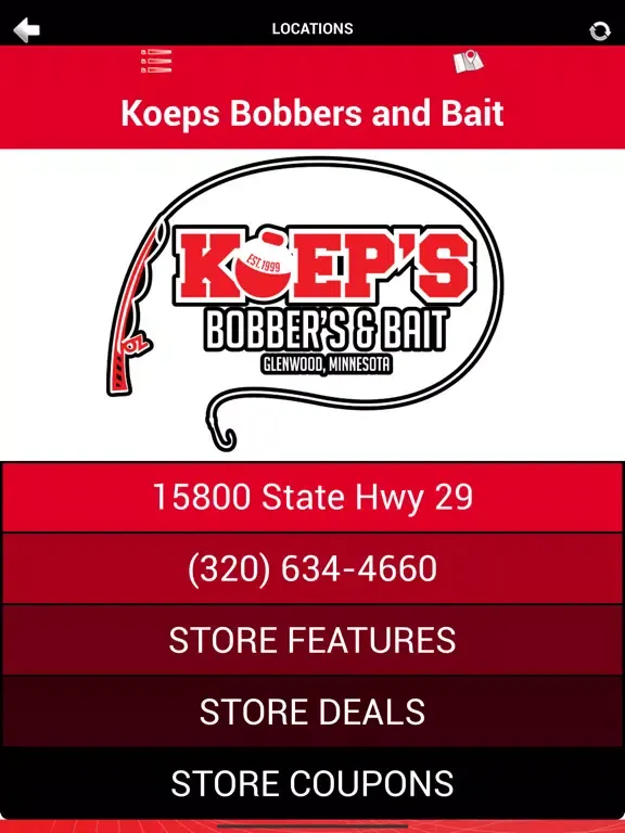 Koeps Bobbers and Bait iPad Screenshots