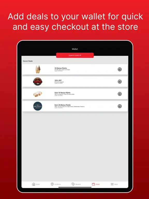Norm's VIP iPad  Screenshots