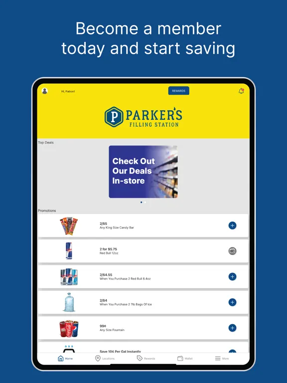 Parker’s Filling Station iPad  Screenshots