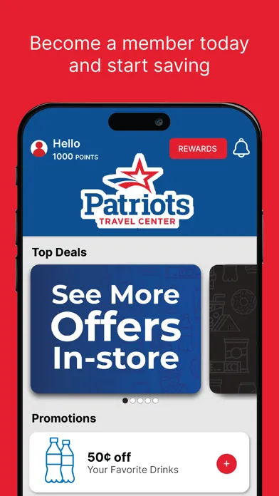 Ảnh chụp màn hình của Patriot Points