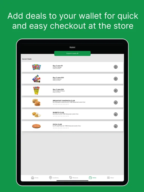 WI Miles Rewards iPad  سکرین شاٹس