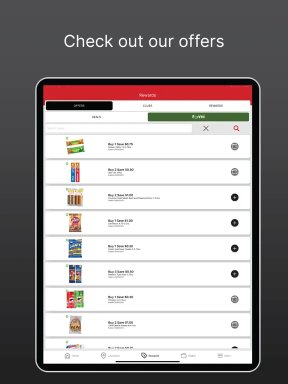 Speedee Mart Rewards iPad  سکرین شاٹس