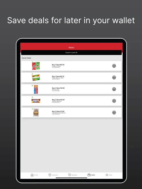 Speedee Mart Rewards iPad  سکرین شاٹس