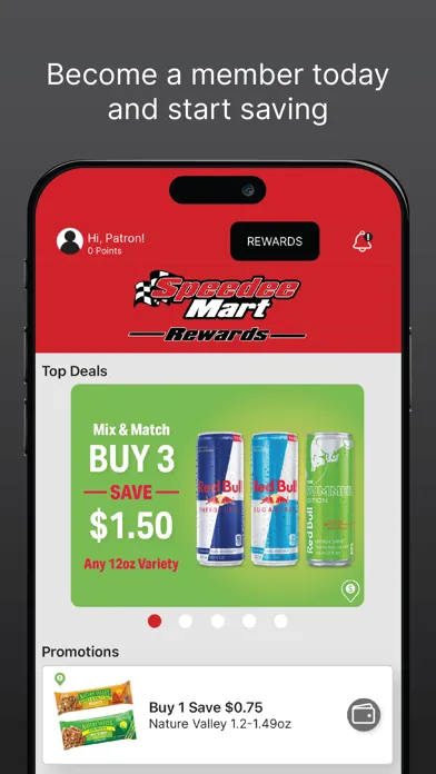 Speedee Mart Rewards سکرین شاٹس