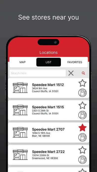 Speedee Mart Rewards سکرین شاٹس